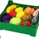 Fruit Cutting Set in Box 9 pcs Green Knife image 2