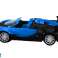 Auto Deportivo Control Remoto RC 1:18 Azul fotografía 2