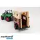 Traktor mit Anhänger für den Transport von Pferden r/c Bild 1