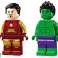 Klocken Marvel Superhelden 76287 Iron Man mit Motorrad und Hulk Bild 6