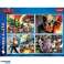 Puzzle 4x250 pieces avengers heroic days image 4