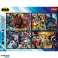 Puzzle 4x250 pieces batman in action image 4