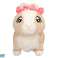 Peluche interactif lapin Tusia avec nœud photo 3