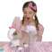 Peluche interactif lapin Tusia avec nœud photo 5