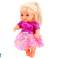 Puppe Im Rosa Kleid Pinkeln Flasche Rassel Geräusche Bild 1