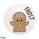 Fluffie stuffiez small plush mascot. gingerbread image 1