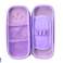3D vienaragio piešimo kosmetinė violetinė 23x10x5 cm nuotrauka 2