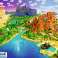 puzzle 1500 dílků minecraft svět fotka 1