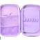 Large Unicorn Pencil Case 3D Purple 23x15x5 cm image 2