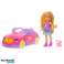 Barbie-nukke chelsea nalle ajoneuvosetti autolla kuva 1