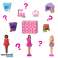 KER HYF44/HYF47 Barbie Barbie Mini domeček a sada panenek fotka 4