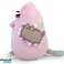 Lila pastel pusheen mascotte 18 cm foto 4