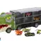 Camion Dinosaure Transport de Voitures 6pièces Lumières Sons Vert photo 2