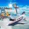 City action 71153 airport with airplane set image 1