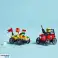 Bricks City 60458 Комплект състезателни игри за пица срещу пожарна кола картина 4