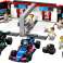 Bricks city 60444 f1 garage and cars mercedes amg and alpine image 1