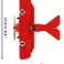 Klocki Fokker dr.1 roter Baron 221 Steine Bild 3