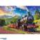 Puzzle 1000 pieces train travel image 1