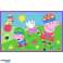 Puslespill 2x24 brikker Peppa Pig på lekeplassen bilde 1