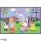 Puslespill 2x24 brikker Peppa Pig på lekeplassen bilde 2