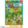 Puzzle 2x24 Teile kleine Dinosaurier Jura Welt Bild 3