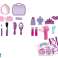 Friseur-Beauty-Set im Koffer Lila Haartrockner Spiegel Bild 2