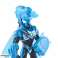 Metall Kraft voll blauer Käfer Figur Bild 4