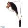 Pferd am Stock Steckenpferd Hoppihorse a4 braun dunkelbraun. Brauner Mantel Bild 2