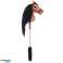 Pferd am Stock Steckenpferd Hoppihorse a4 braun dunkelbraun. Brauner Mantel Bild 4