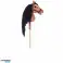 Pferd am Stock Steckenpferd Hoppihorse a4 braun dunkelbraun. Brauner Mantel Bild 5