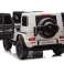 Mercedes G63 XXL weiß 4x4 Batterie Auto Bild 5