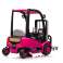 Batteridriven Gaffeltruck XMX638 Rosa bild 5