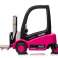 Batteridriven Gaffeltruck XMX638 Rosa bild 2