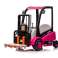 Batteridriven Gaffeltruck XMX638 Rosa bild 1