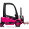 Batteridriven Gaffeltruck XMX638 Rosa bild 3