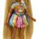 Regenbogen hohe Haare Kreide Stil Meline Puppe Bild 4