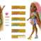 Regenbogen hohe Haare Kreide Stil Meline Puppe Bild 5