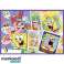Puzzle 4x250 Teile Spongebob verrückte Welt Bild 1