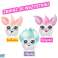 Maskottchen-Design-Plüschfrisuren Set mit Hand-Airbrush-Glanz Bild 2