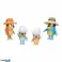 Blaues Figuren-Set Familienausflug Bild 3