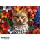 Rompecabezas 1000 piezas 40 años de arte de papel Cat fotografía 3