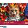 Rompecabezas 1000 piezas 40 años de arte de papel Cat fotografía 4
