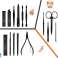 Set of 16 Tools Manicure Toolbox for Pedicure Nail Clippers and Clippers image 1