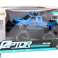 Auto Todo Terreno RC 1:14 Azul Con Ruedas De Goma fotografía 4