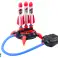 Triple Launcher Game Foam Rocket Catapult image 1