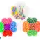 Set Gummis zum Erstellen von Armbändern DIY 4500 Stück Bild 2