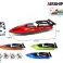 Motorboot r/c mit USB-Ladegerät 4 Farben Mix Bild 1