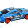 Coche Deportivo Teledirigido R/C 1:24 Azul Ruedas Intercambiables fotografía 3