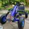 Go Kart Blauw A 15 opblaasbare wielen foto 1