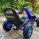 Go Kart Blauw A 15 opblaasbare wielen foto 2